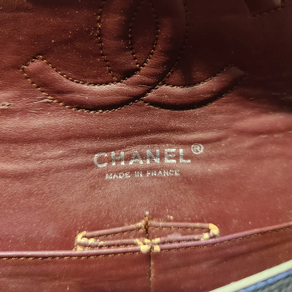 Chanel Black Quilted Caviar Medium Classic Double Flap - 15944875 serial number - Picture 15 of 16